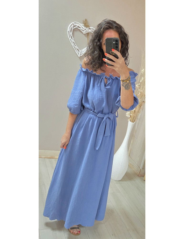 Robe JULIE - Bleu jean