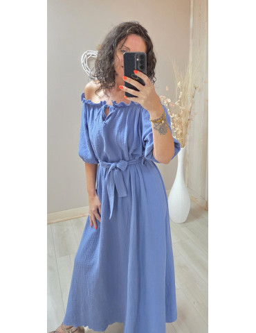 Robe JULIE - Bleu jean 2