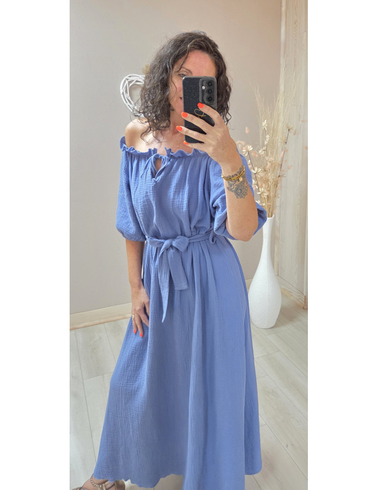 Robe JULIE - Bleu jean