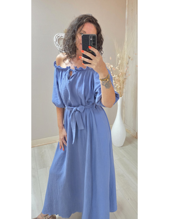 Robe JULIE - Bleu jean