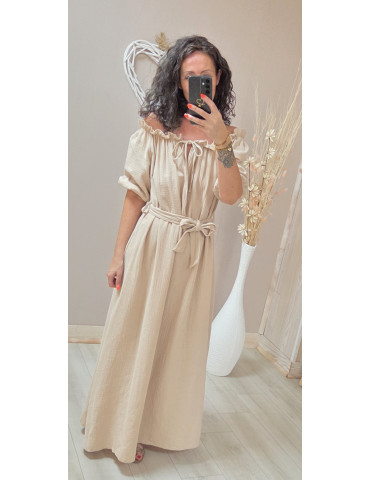 Robe JULIE - Beige