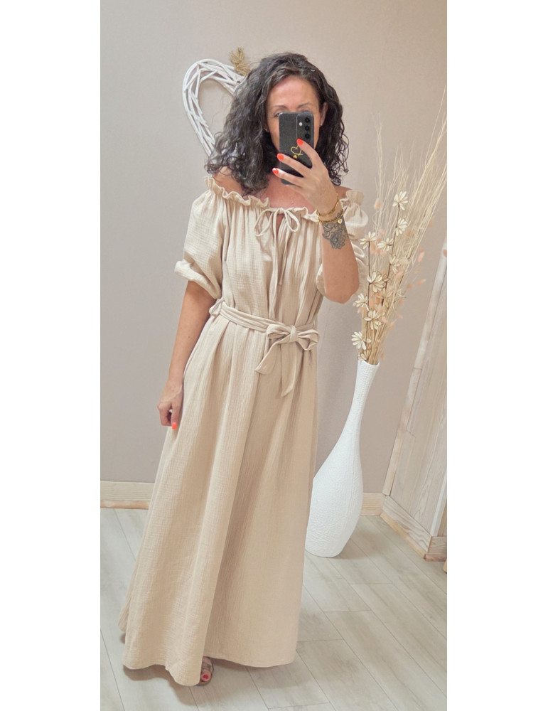 Robe JULIE - Beige