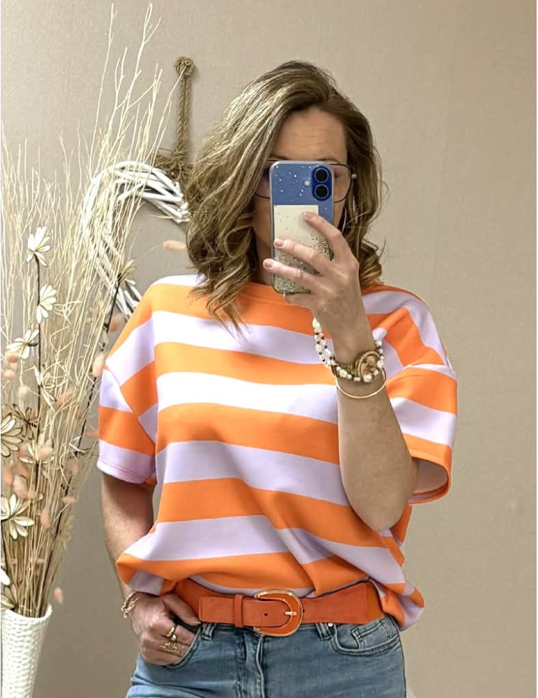 Tee-shirt BRIAN - Orange