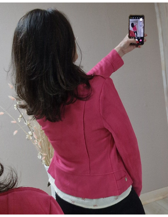Simili Cuir Rose Nacré – Valentine's Enchanted Fairies