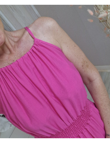 Robe MARIAM - Fuschia 2