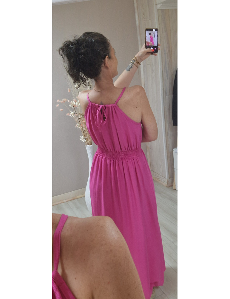 Robe MARIAM - Fuschia