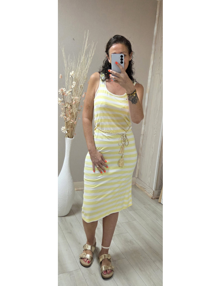 Robe OKSANA - Jaune