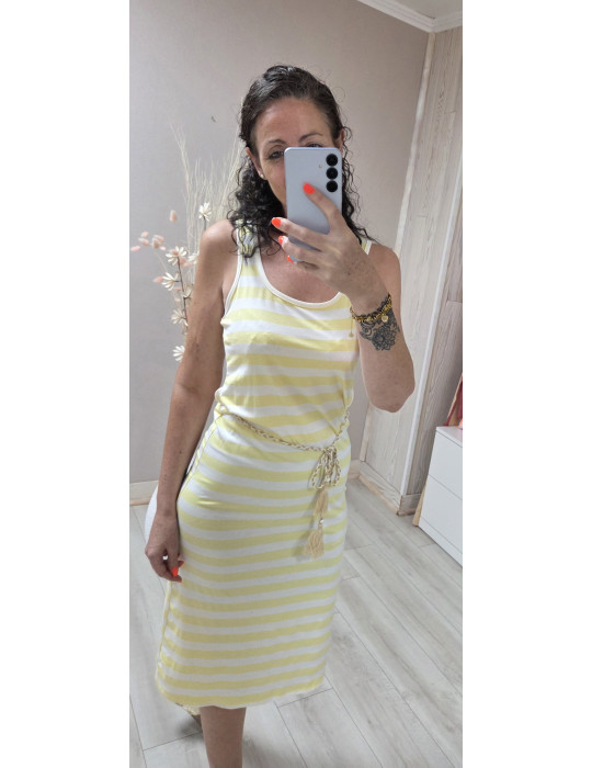 Robe OKSANA - Jaune